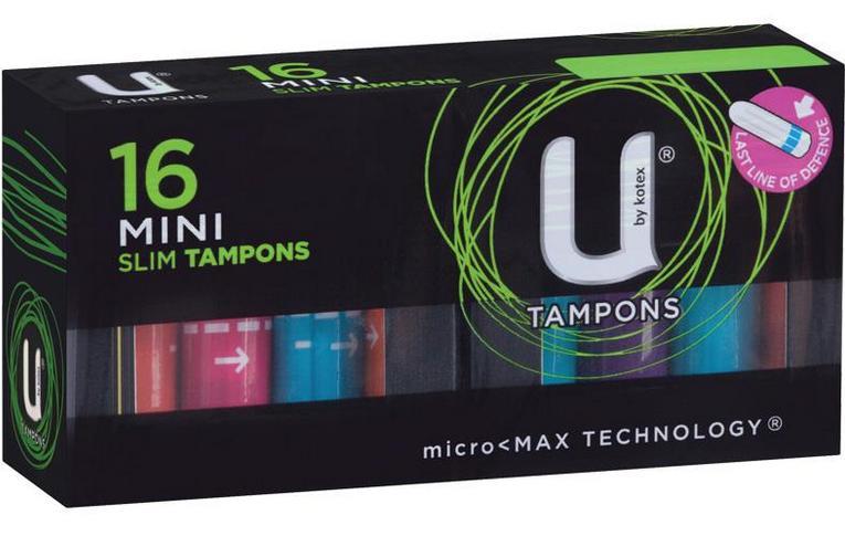 U By Kotex Tampon Mini X 16