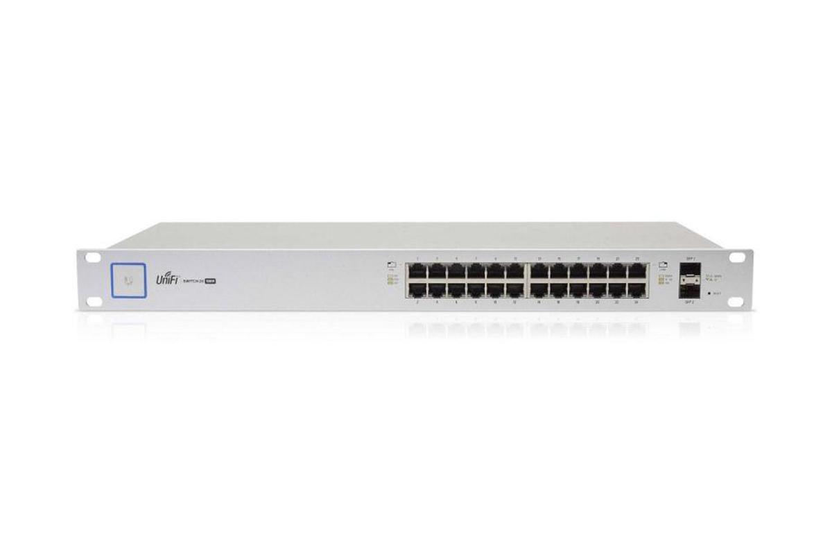 Ubiquiti UniFi 500W 24 Port Managed PoE+ Gigabit Switch (US-24-500W)