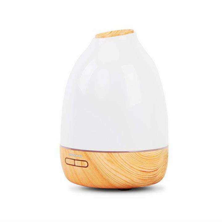 Ultrasonic Aroma Diffuser LED Essential Oil Humidifier Air Purifier Wellspring Light Wood 500ML