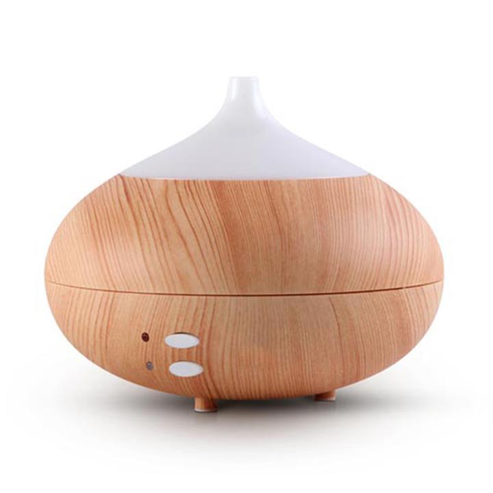 Ultrasonic Aroma Diffuser LED Essential Oil Humidifier Air Purifier Portable Light Wood 300ML