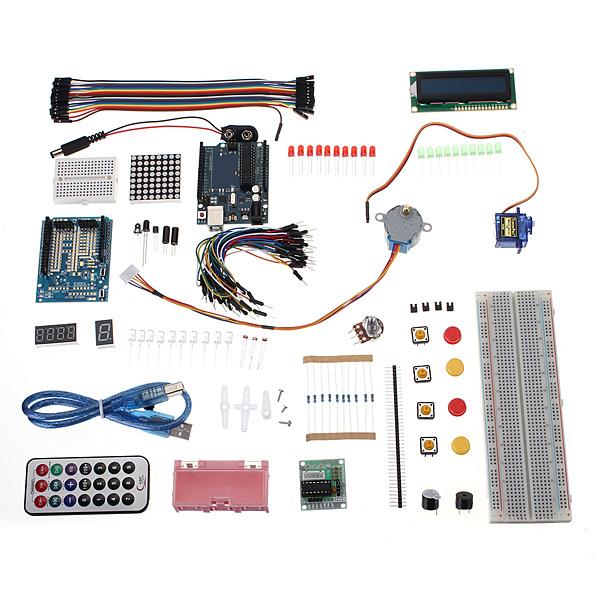 UNO R3 Starter Kit LCD1602 Servo Buzzer For Arduino