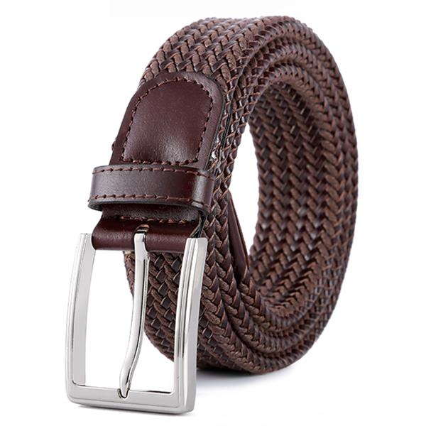 Unisex Leisure Canvas Elastic Fabric Woven Belts