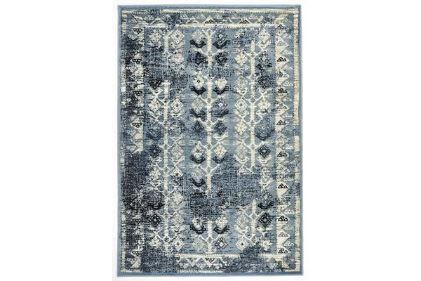 Urdu Tribal Rug Blue 290X200cm