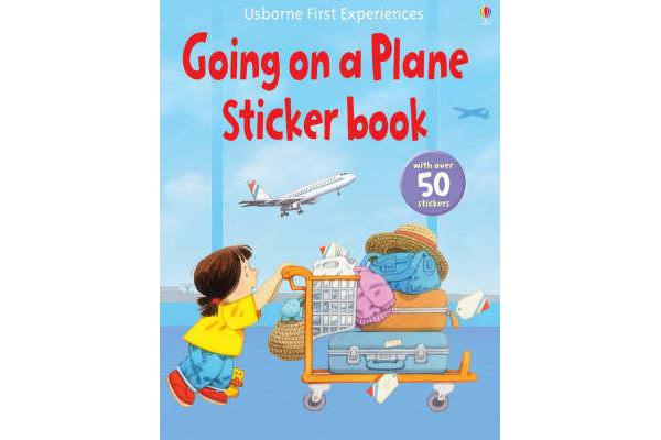 Usborne First Experiences Going on a Plane Sticker Book