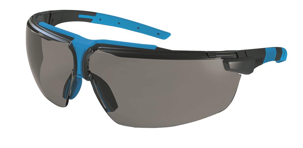 uvex - i-3 - Spectacles - Supravision HC-AF  Grey Lens - Blue/Grey Frame