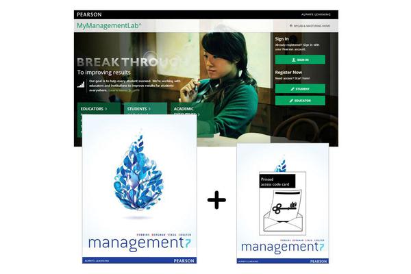 Value Pack Management + MyManagementLab with eText