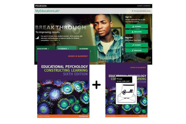 Value Pack Educational Psychology - Constructing Learning + Myeducationlab with Etext