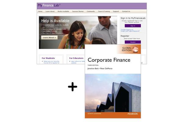 Value Pack Corporate Finance - Global Edition + Myfinancelab