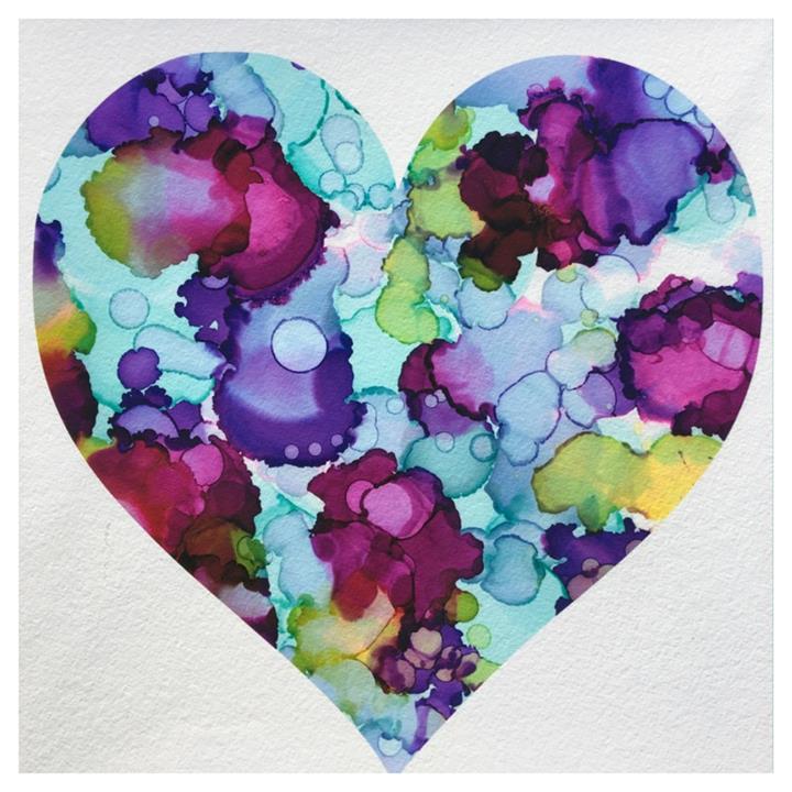 Valentine #1 - Unframed Archival Print by Helen Treuel