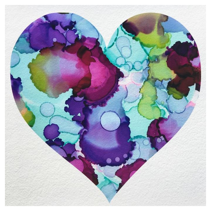 Valentine #4 Unframed Archival Print by Helen Treuel