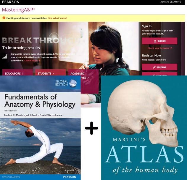 Value Pack Fundamentals of Anatomy and Physiology (Global Edition