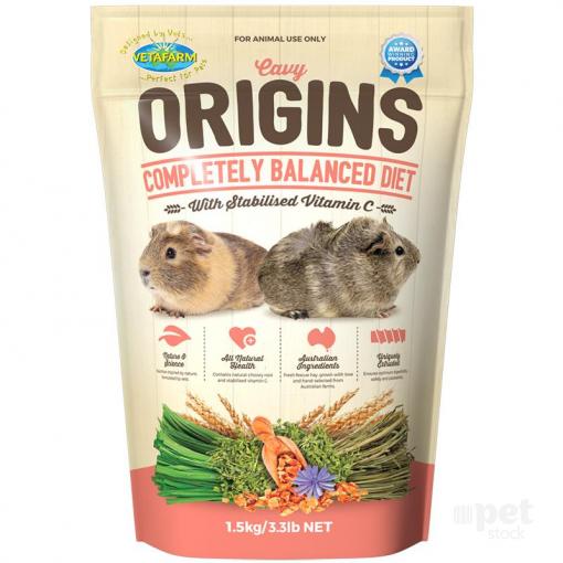 Vetafarm - Cavy Origins - Pellet Food for Guinea Pigs