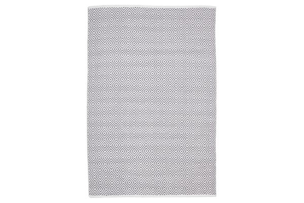 Villa Modern Diamond Rug Grey 270x180cm