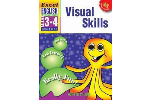 Visual Skills - Excel English Early Skills Ages 3-4: Book 1 of 10