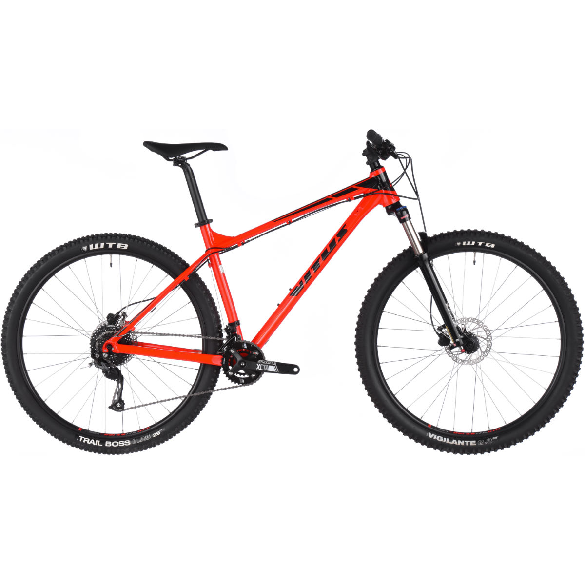 Vitus Nucleus 29 VR (Shimano Altus 2018) HT Bike - Red/Black