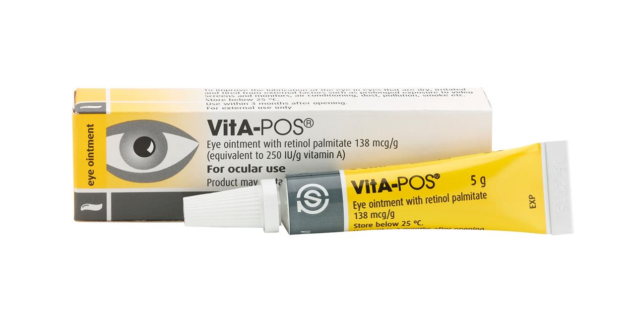 VitA-Pos Lubricating Eye Ointment 5g