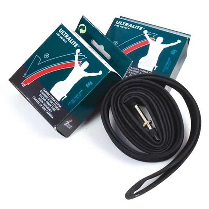 Vittoria Ultralite Road Inner Tube - 700 x 19-23/25mm - Presta 42mm - 700 x 19-23mm - Black