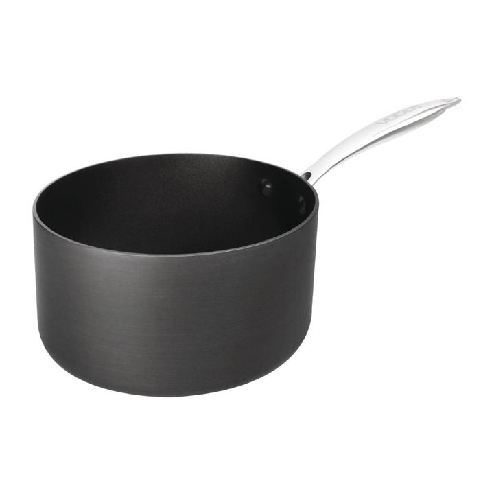 Vogue Anodised Aluminium Non Stick Sauce Pan 200mm