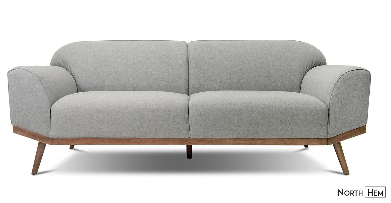 Volt 3-Seater Sofa | Squirrel Grey