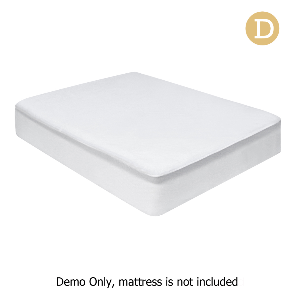 Waterproof Bamboo Mattress Protector (Double)