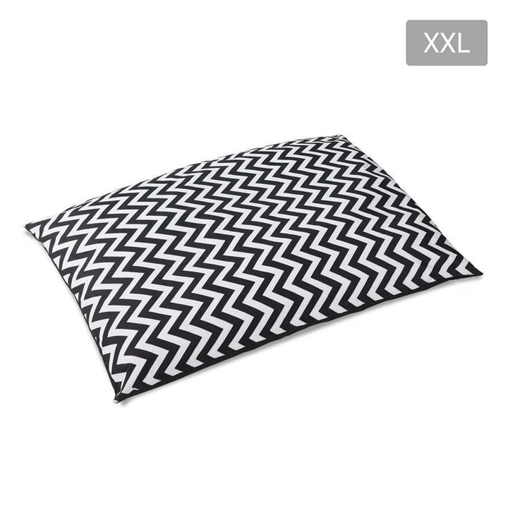 Washable Wavy Stripe Heavy Duty Pet Bed - XXLarge