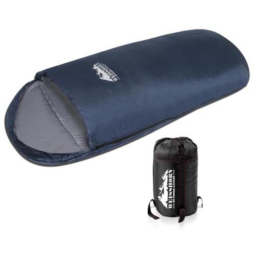 Weisshorn Sleeping Bag Thermal Pebble Design Camping Hiking Wide XL Navy