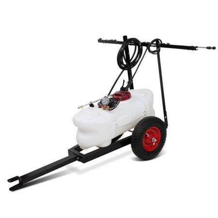 Weed Sprayer 60L Tank With Heavy Duty Trailer & Rear Boom