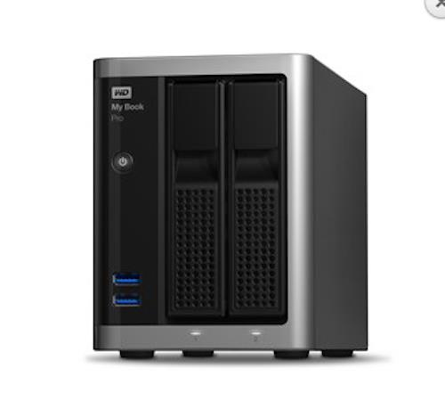 Western Digital / Hard Drive - External - My Book Pro 8TB Desktop RAID External Hard Drive - Dual Drive Enclosure / USB3.0 / Thunderbolt2 (Mac Formatt