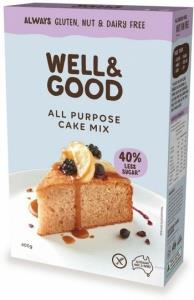 Well And Good All Purpose Cake Mix (Red Sugar) G/F 400g