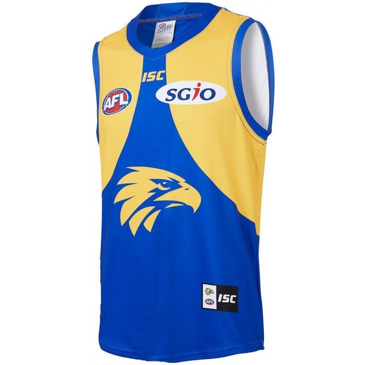 West Coast Eagles 2018 Men's Home Guernsey