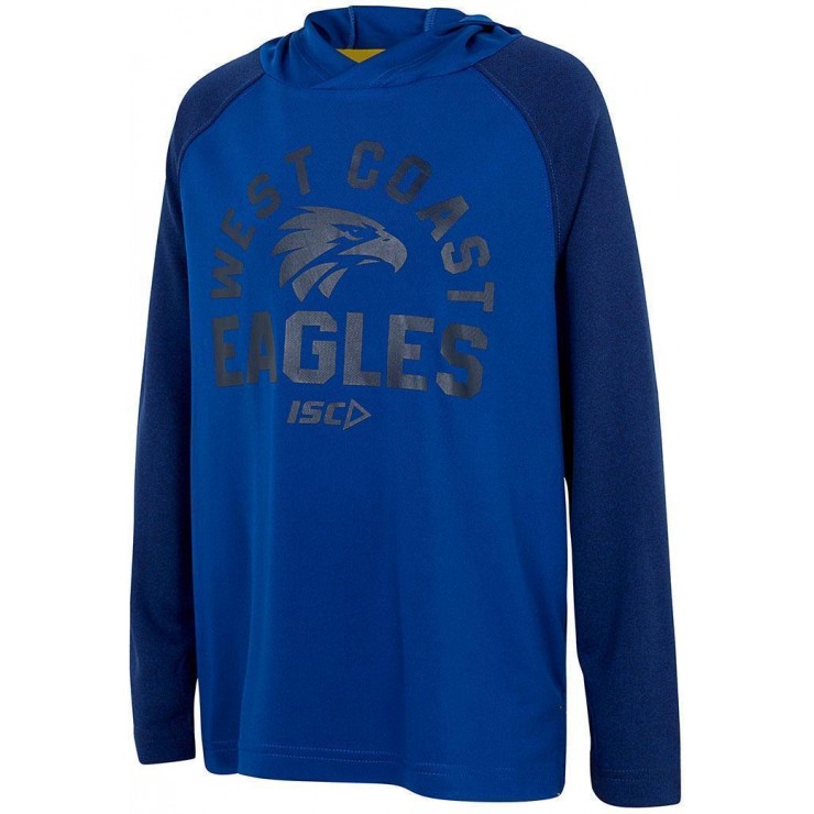 West Coast Eagles 2018 Kid's Warm Up Hoody