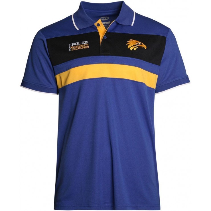 West Coast Eagles Men's Premium Polo Shirt