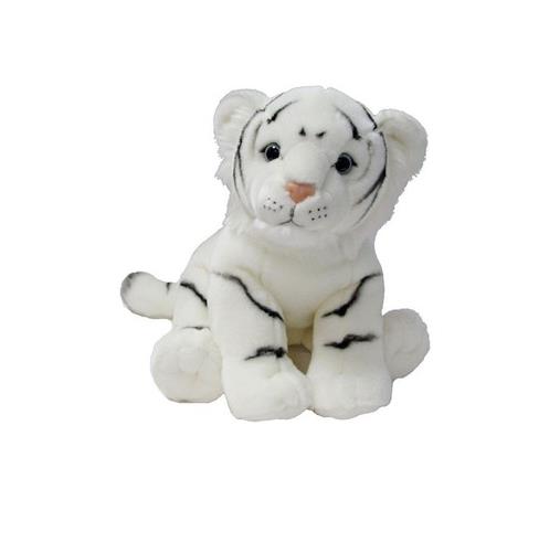 White Tiger Friendlees plush toy by Korimco - 18 cm