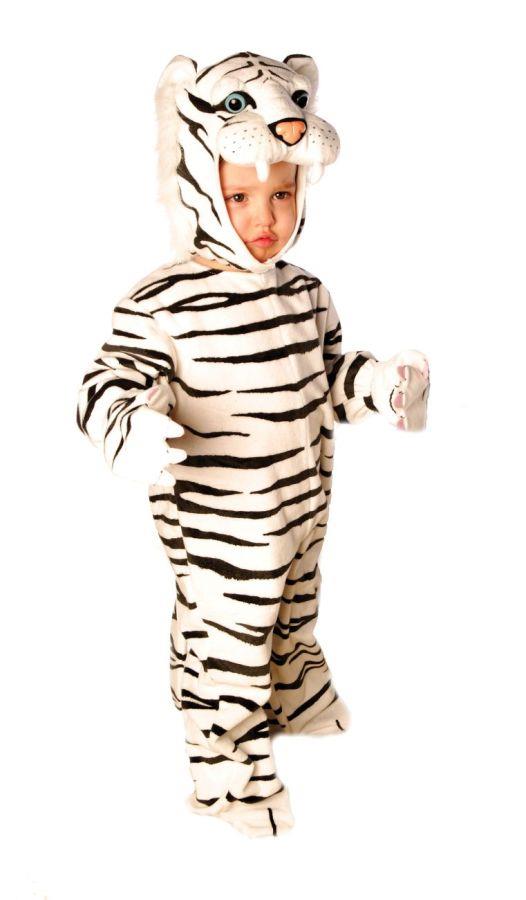 White Tiger Plush Infant / Toddler Costume