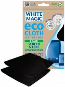 White Magic Eco Cloth Screen & Lens 2Pk - 30x30cm