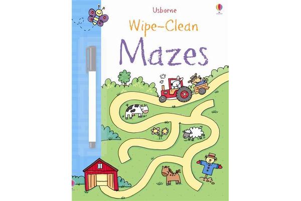 Wipe-clean Mazes