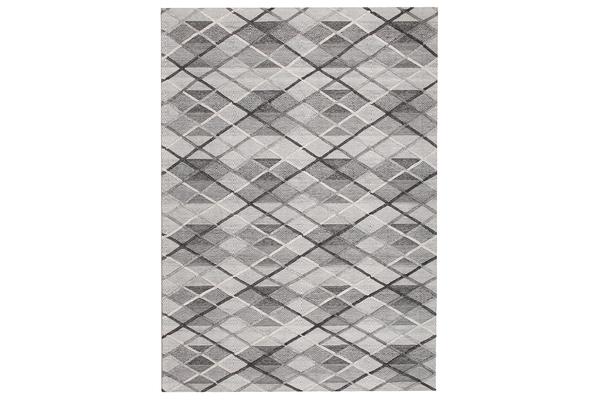 Winter Grey Gravel Modern Rug 280X190cm