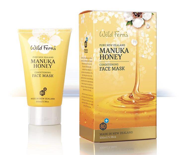 Wild Ferns Manuka Honey Face Mask 100ml