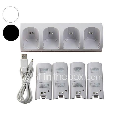 WII Audio and Video Batteries and Chargers for Nintendo Wii Mini Wired #