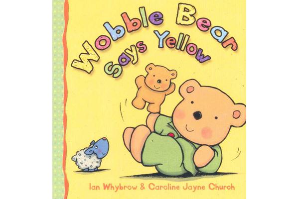 Wobble Bear Says Yellow