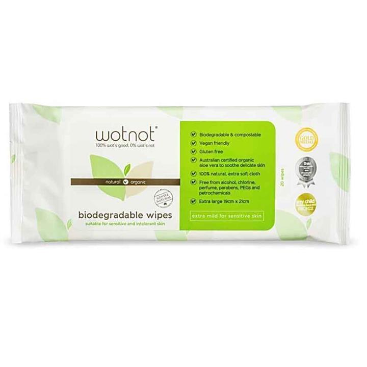 Wotnot Travel Wipes - 20 wipes - Refill pack