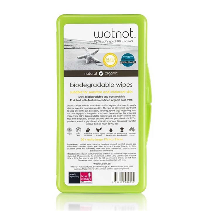 WOTNOT Travel Wipes x 20