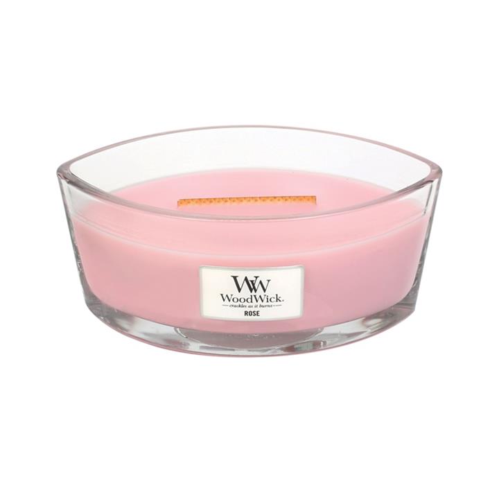 Woodwick 'rose' Hearthwick Scented Jar Candle, Multicoloured