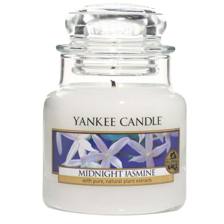 Yankee Candle Small 'midnight Jasmine' Scented Jar Candle, White