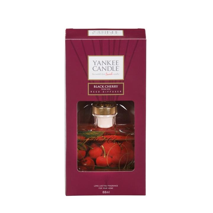 Yankee Candle Black Cherry Signature Reed Diffuser, Red