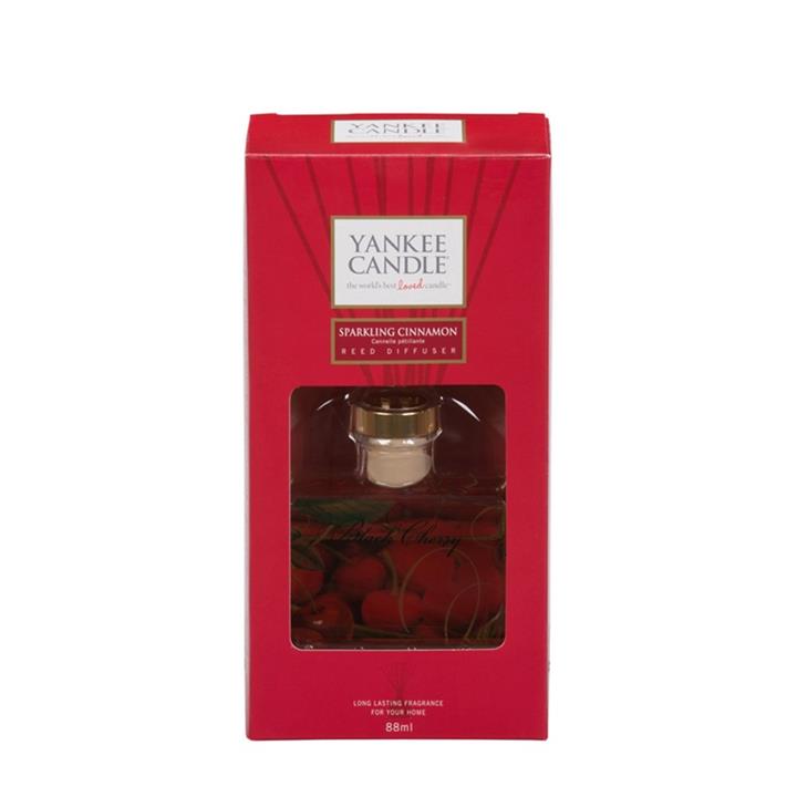 Yankee Candle Sparkling Cinnamon Signature Reed Diffuser, Multicoloured