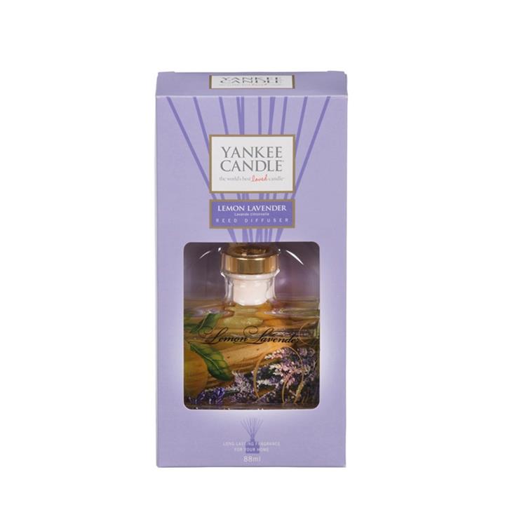 Yankee Candle Lemon Lavendar Signature Reed Diffuser, Purple