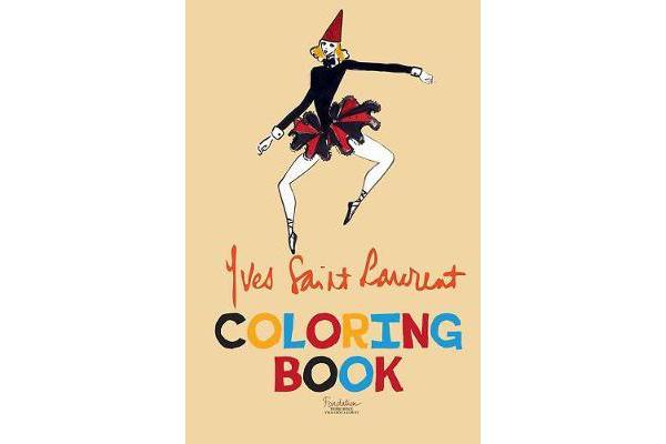 Yves Saint Laurent Coloring Book