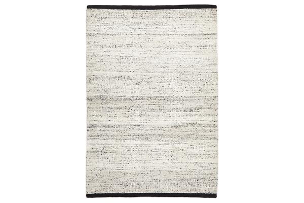 Zigga Flat Weave Rug White 225x155cm