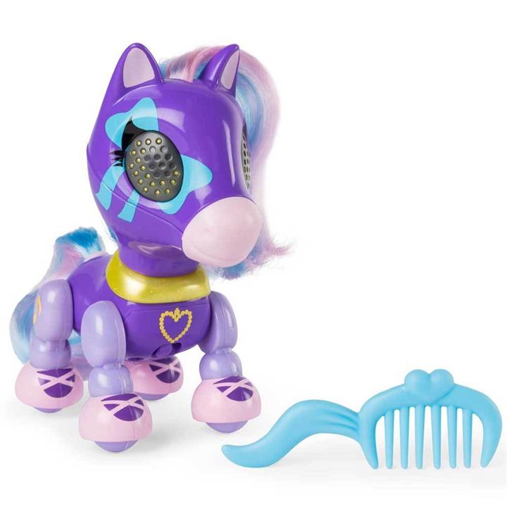 Zoomer Zupps Pretty Ponies - Lilac Interactive Pony Pet